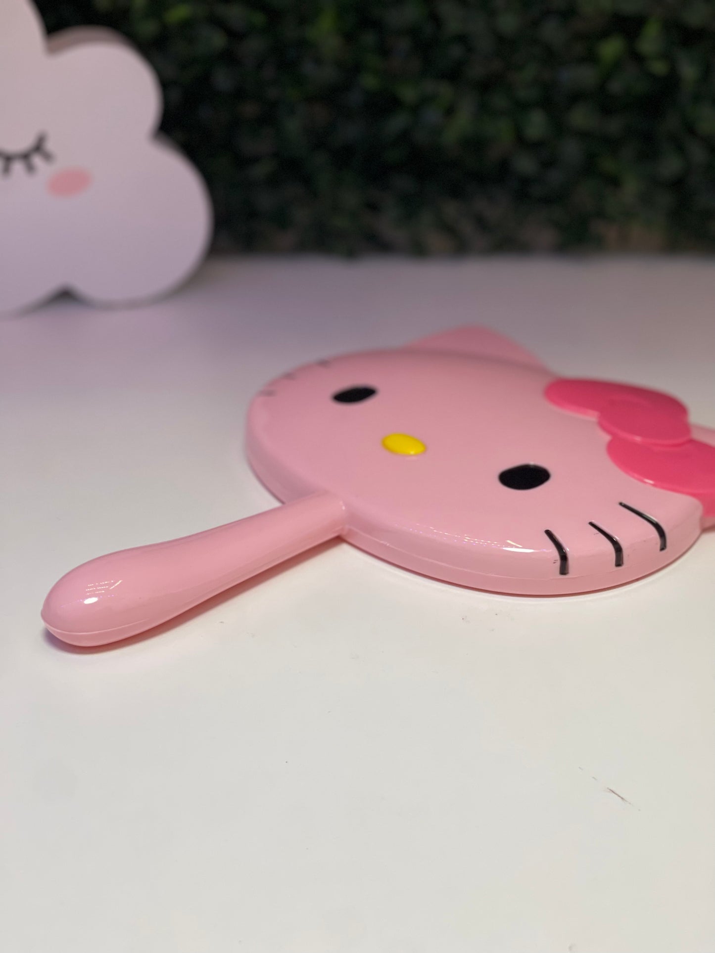 Hello kitty hand mirror